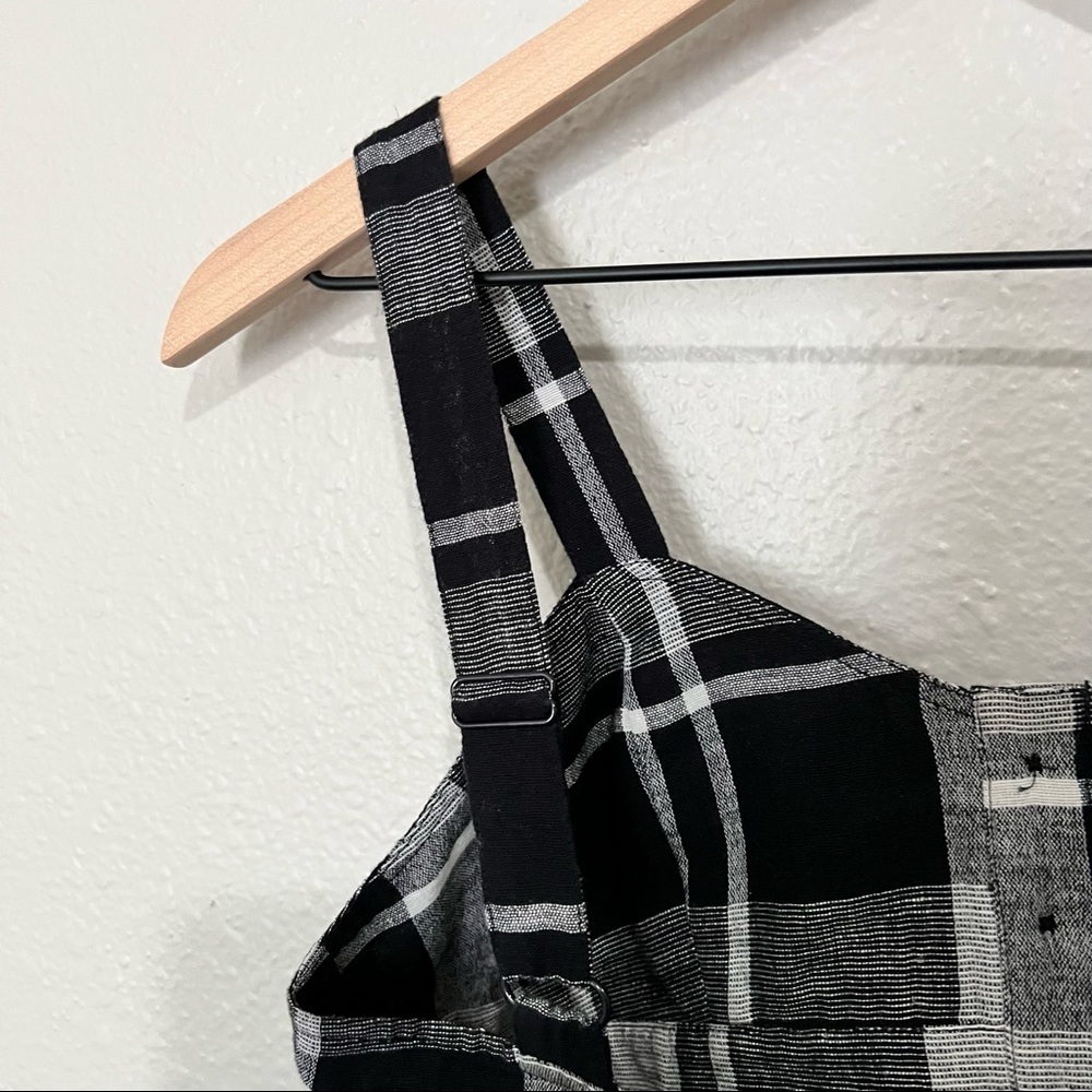American eagle crop plaid top size small - Picture 4 of 5